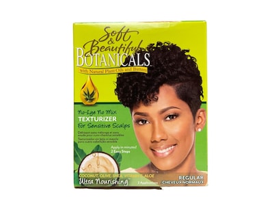 Soft  beautiful botanicals nolye no mix texturizer regular 2 applications