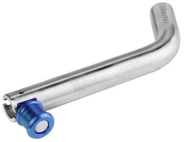 Master Lock Trailer Hitch Pin Stainless Steel Barrel Head Hitch Pin Fits Standard 58inch Receivers 1465DAT