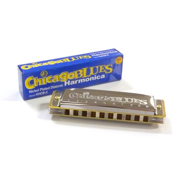 Chicago Blues KHCBC Harmonica Key of C