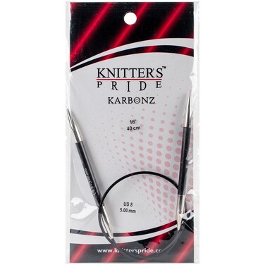 Knitters PrideKarbonz Fixed Circular Needles 16 Size 85mm
