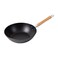 JOYCE CHEN Professional Series 115Inch Cast Iron Stir Fry Pan with Maple Handle
