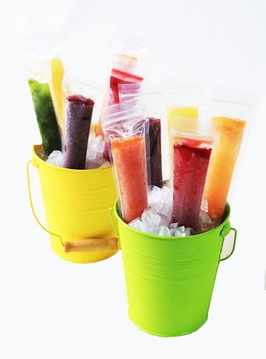 ZIPZICLE ZIP18 Ice Pop Bag 18 Pack Clear