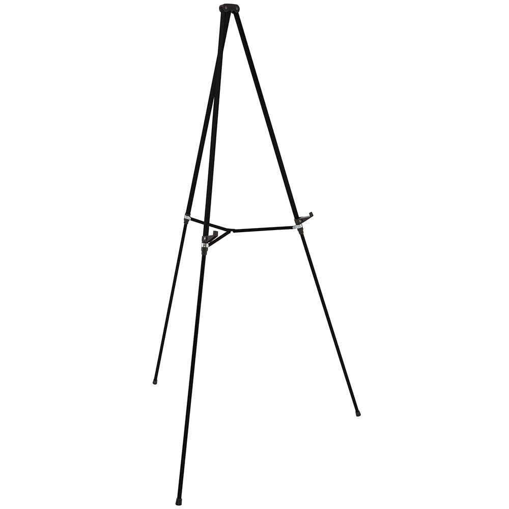 كوارتيت Quartet Easel Aluminum Lightweight Telescoping 66 Max Height Supports 25 Lbs 51e 66 IN