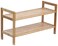 Oceanstar 2Tier Bamboo Shoe Rack Brown SR1309