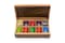 Ironwood Gourmet Rectangular Vauxhall Double Tea Box Acacia WoodBrown 10 Compartment