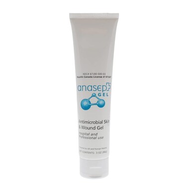 AnaseptAntimicrobial Skin Wound Gel 3 oz Tube
