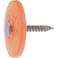 Grip Rite GC1 1Inch Round Plastic Cap 2000 Count No Size
