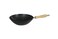 Dexam 12108412 NonStick Carbon Steel Wok with Wood handle12 30cm 30cm12 Black