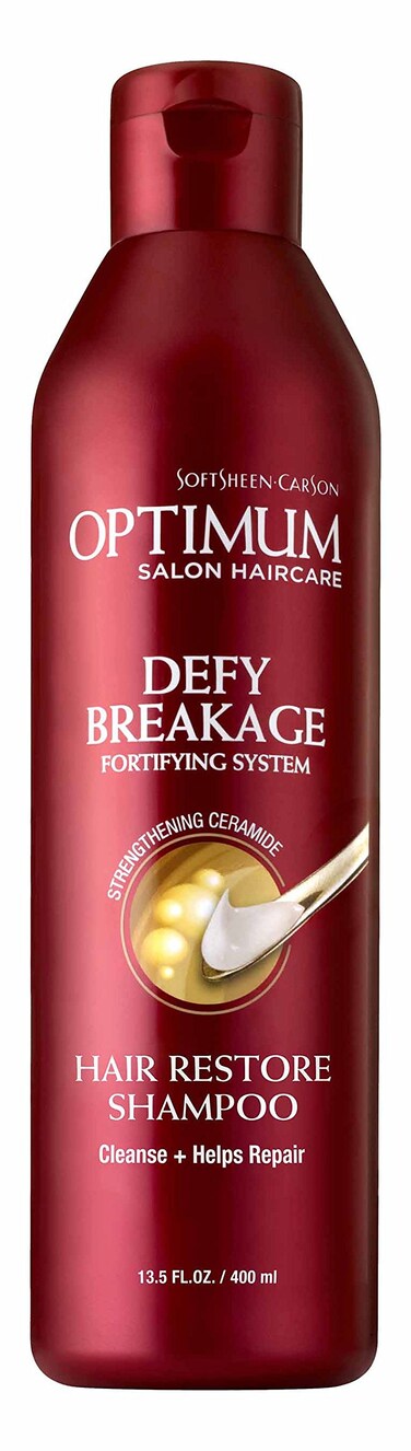SoftSheenCarson Optimum Salon Haircare Defy Breakage Fortifying System Hair Restore Shampoo 135 fl oz