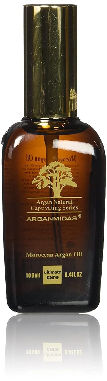 Arganmidas Moroccan Argan Oil 100ml Perfect for Leave in Treatment  Conditioner ALSO for Face and Body Wonderful Anti Aging Anti Wrinkle Beauty Secret