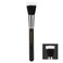 Bdellium Tools Professional Makeup Brush  Maestro Series 955 Finishing  With Soft Synthetic Fibers For Stippling Lightweight Application Black 1pc