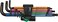 Wera Tools 05073593001 950 SPKL9 SM N SB Long ARM HEX Key Set One Size Multi