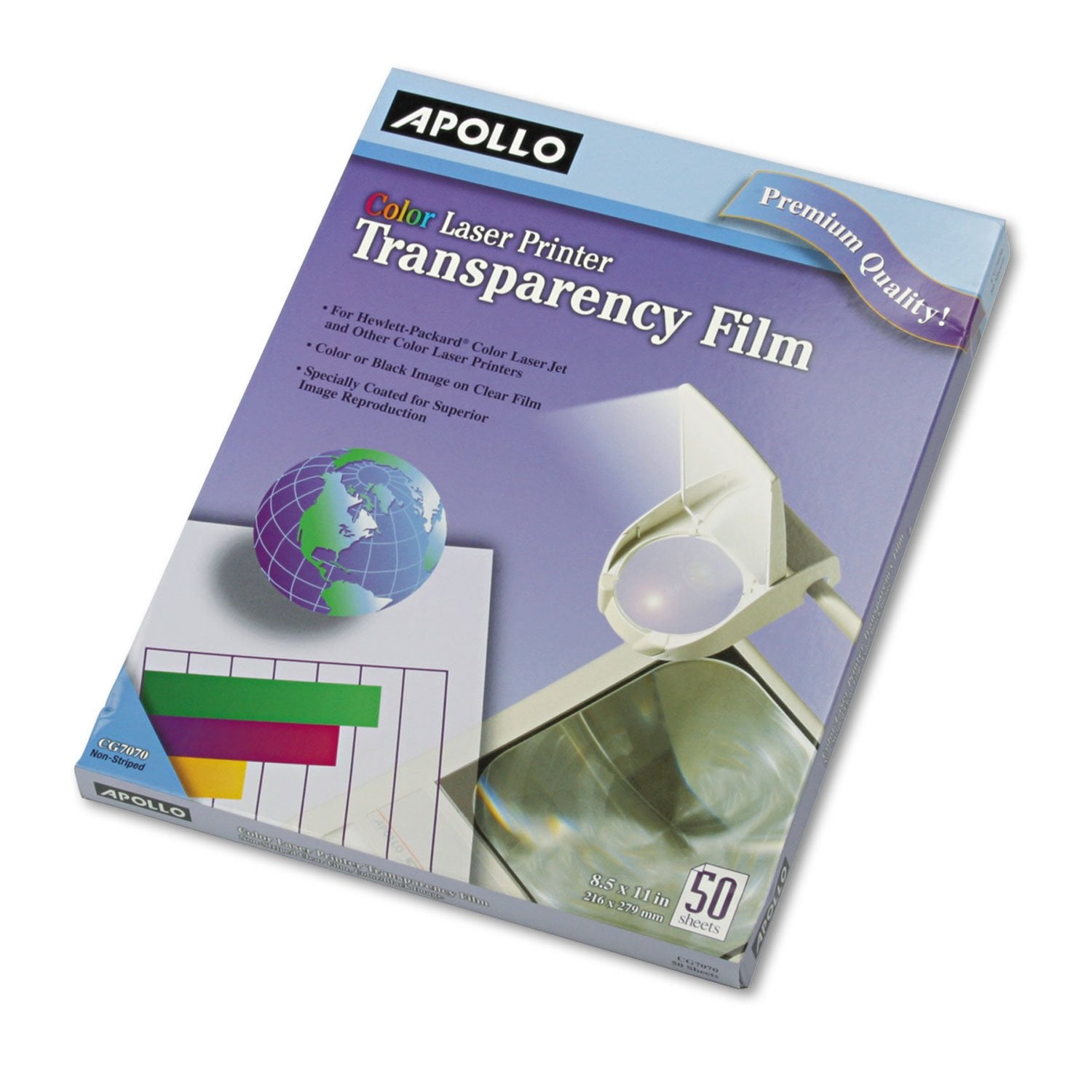 أبولو Apollo Transparency Film VCG7070 50 SHEETS