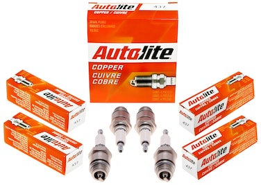 Autolite 437 Copper NonResistor Automotive Replacement Spark Plug 1 Pack