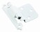 Amerock  Cabinet Hinge  38 inch 10 mm Inset Hinge  White  2 Pack  SelfClosing Hinge  Face Mount Hinge  Cabinet Door Hinge