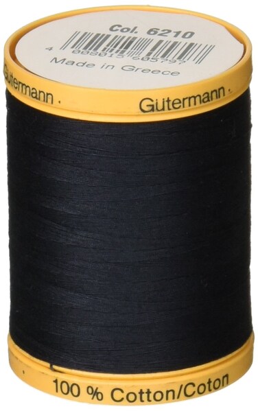 Gutermann Natural Cotton Thread 800M Blue