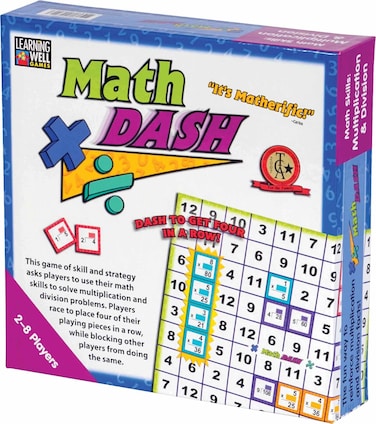 Learning Well Games by Edupress Math DashMath Skills Multiplication  Division EP62349