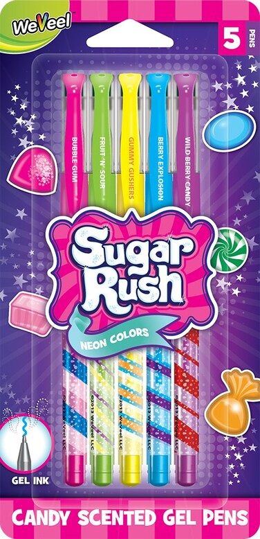 Sugar Rush Candy Scented Gel Pens 41205