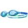 TYR Swimple Tie Dye Youth Swim Goggles BlueGreen Ages 310