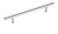 Amerock  Cabinet Pull  Sterling Nickel  5116 inch 128 mm Center to Center  Bar Pulls  1 Pack  Drawer Pull  Drawer Handle  Cabinet Hardware