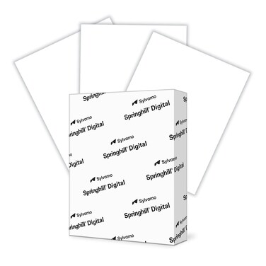 Springhill 015300 Digital Index White Card Stock 110 lb 8 12 x 11 250 SheetsPack