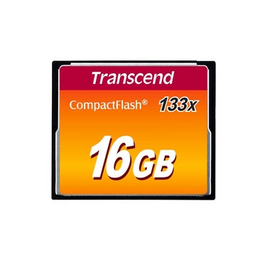 Transcend 16GB CompactFlash Memory Card 133x TS16GCF133