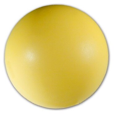 Cannon Sports Yellow Coated  Bouncy Foam Ball for Playground Handball and Kids Dodgeball 7 Inch