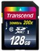 Transcend 128GB SDXC Class 10 Flash Memory Card Up to 30MBs TS128GSDXC10