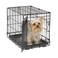 MidWest Homes for Pets Newly Enhanced Single Door iCrate Dog Crate Includes LeakProof Pan Floor Protecting Feet  Divider Panel  New Patented Features