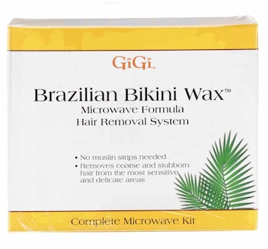 GiGi Brazilian Bikini Waxing Microwave Formula Home Hair Removal Kit