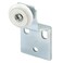 SlideCo 16202B Closet Door Roller Assembly 34 In Convex Edge Ball Bearing Plastic Wheel 12 In Offset 2 Pack