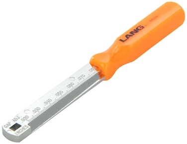 A  E Hand Tools 4450A EZ Grip Spark Plug Gap Gauge Orange