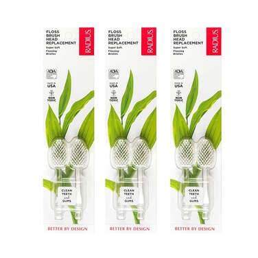 Replacement Head 3Pack 2 Replacement heads per pack SuperSoft
