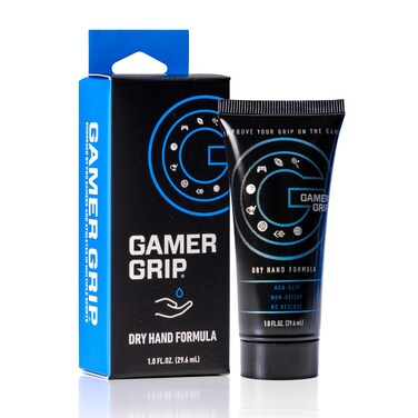 Gamer Grip Stops sweat on hands  feet  Improves performance  Total Grip Solution endorsed by worlds top athletes in multiple sports  pro gamers Leading dry hand formula for Hyperhidrosis