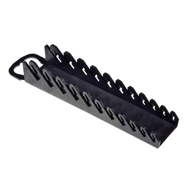 Ernst Manufacturing Gripper Stubby Wrench Organizer 11 Tool Black