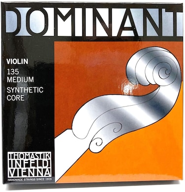 ThomastikInfeld Dominant Violin Strings Complete Set  Durable Violin E String with Aluminum Wound Ball End  Versatile Violin String  Flexible Violin Strings with Easy Modulation for a Rich Tone