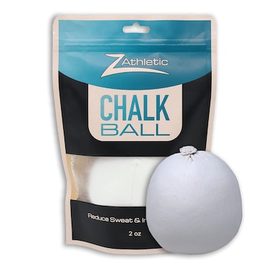Z Athletic Gym Chalk Ball for Rock Climbing Gymnastics and Weightlifting 2oz Chalk Ball