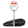 LiNing Wind Lite 800 Carbon Fibre Strung Badminton Racket with Full Racket Cover BlackOrange  For Intermediate Players  79 grams  Maximum String Tension  30lbs