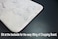 KLEO Marble Cutting Board Cheese Platter Multipurpose Serving Platter White 9x 12