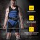 AURIONGenuine Leather Weight Lifting Belt Body Fitness Gym Back Support Power Lifting Belt SmallBlack