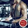 AURIONGenuine Leather Weight Lifting Belt Body Fitness Gym Back Support Power Lifting Belt Medium Black