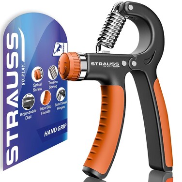 Yougreast Hand Grip Strengthener Adjustable Hand Grip ExerciserHand Gripper with Resistance Range 22 to 88 Lbs1040kg  Red