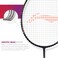 LiNing Air Force 78 G2 Carbon Fiber Strung Badminton Racket with Full Cover CharcoalGold