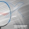 LiNing 3D Calibar X Combat Carbon Graphite Badminton Strung Racquet 85 Grams 30 Lbs String Tension and Full Cover CharcoalBlue
