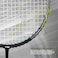 LiNing 3D Calibar X Combat Carbon Graphite Strung Badminton Racquet 85 Grams 30 Lbs String Tension and Free Full CoverBlackLime