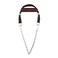 XTRIM Neck and Head Weight Harness with 30 HeavyDuty Steel Chain  4 DRings for Gym  Home Workout Thick Neoprene Padded  Adjustable Strap with Superior Saddle Stitching Red