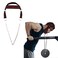 XTRIM Neck and Head Weight Harness with 30 HeavyDuty Steel Chain  4 DRings for Gym  Home Workout Thick Neoprene Padded  Adjustable Strap with Superior Saddle Stitching Red