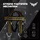 XTRIM Neck and Head Weight Harness with 30 HeavyDuty Steel Chain  4 DRings for Gym  Home Workout Thick Neoprene Padded  Adjustable Strap with Superior Saddle Stitching Yellow
