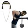 XTRIM Neck and Head Weight Harness with 30 HeavyDuty Steel Chain  4 DRings for Gym  Home Workout Thick Neoprene Padded  Adjustable Strap with Superior Saddle Stitching Yellow