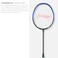 LiNing Wind Lite 800 Carbon Fiber Strung Badminton Racket with Full Cover GreyBlue